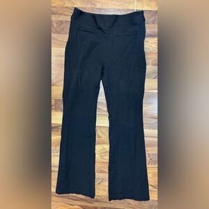 Maeve Anthropologie Black Flare Dress Pants Women’s 8 Pull On Work Trousers
